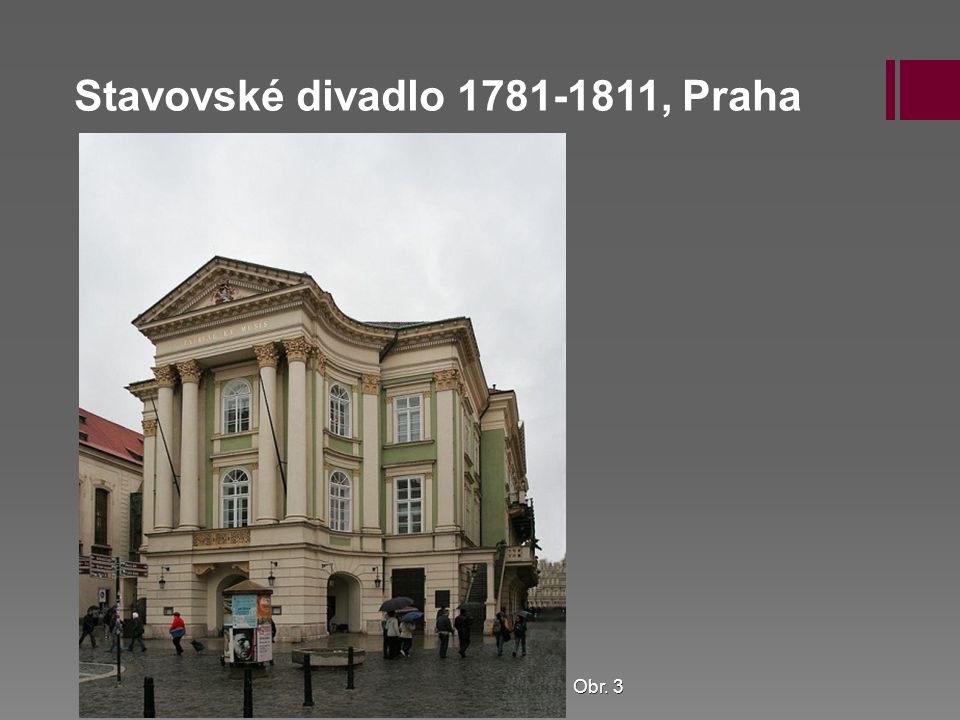 Stavovské divadlo , Praha