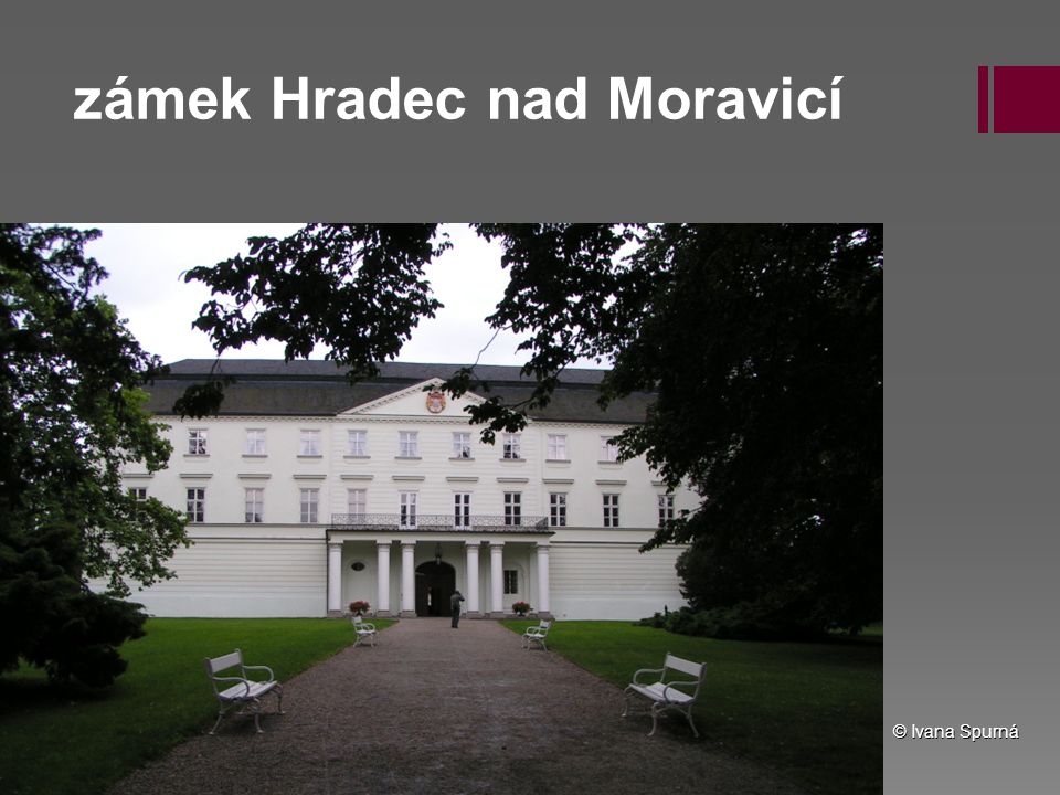 zámek Hradec nad Moravicí