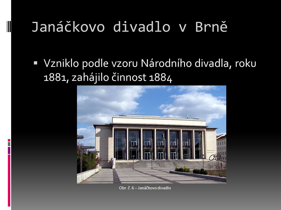 Janáčkovo divadlo v Brně