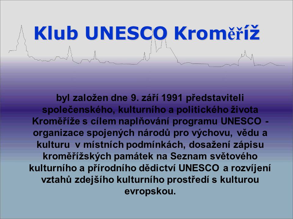Klub UNESCO Kroměříž