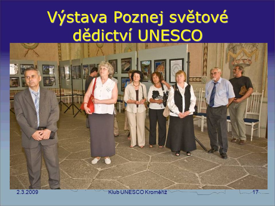 Výstava Poznej světové dědictví UNESCO