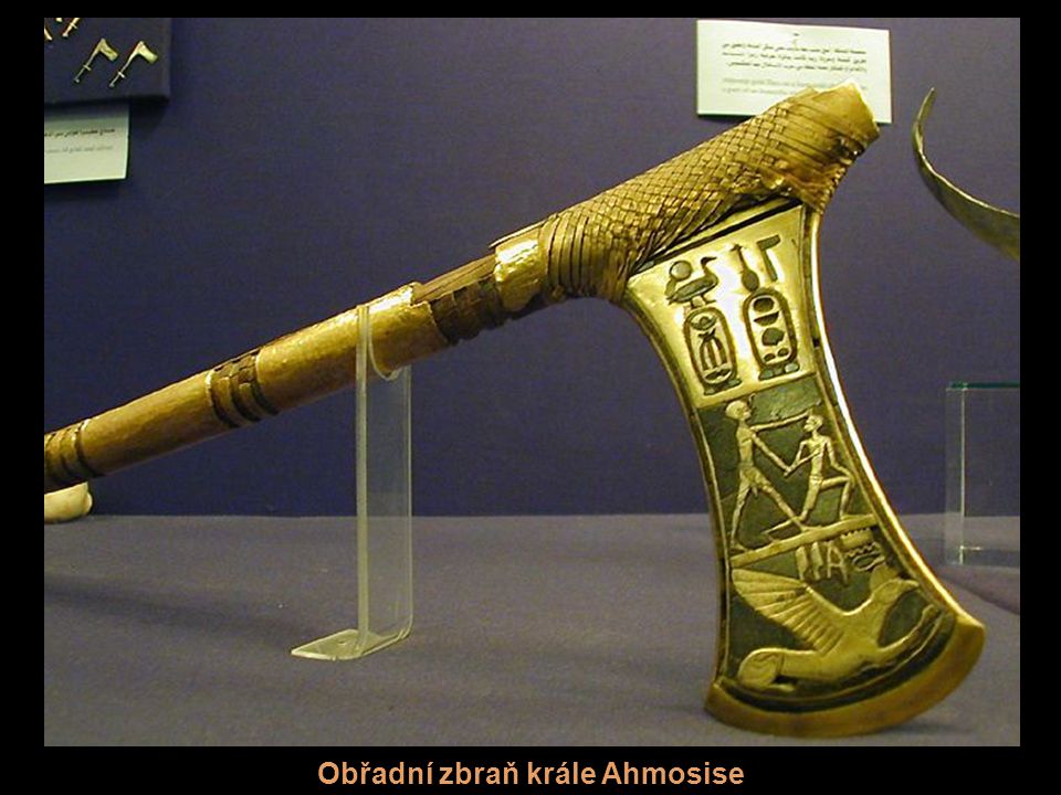 Obřadní zbraň krále Ahmosise