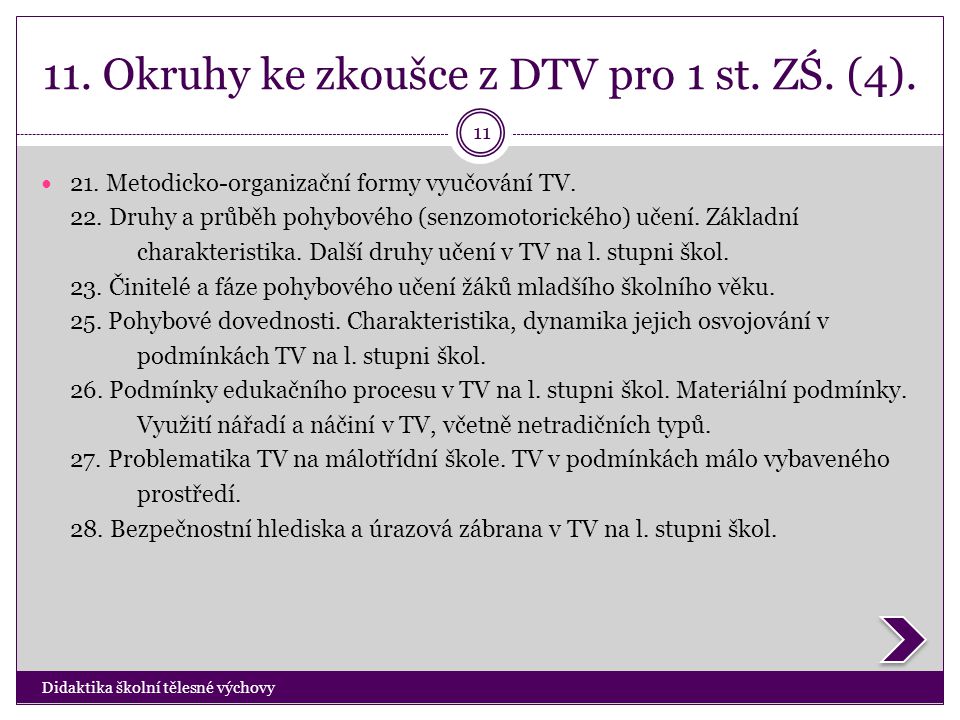 11. Okruhy ke zkoušce z DTV pro 1 st. ZŚ. (4).