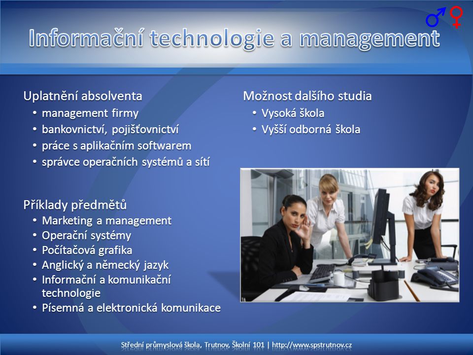 Informační technologie a management