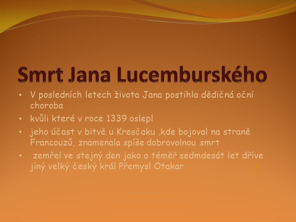 Smrt Jana Lucemburského