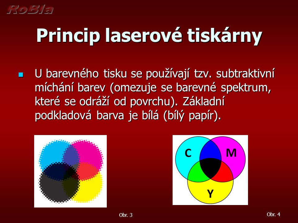 Princip laserové tiskárny