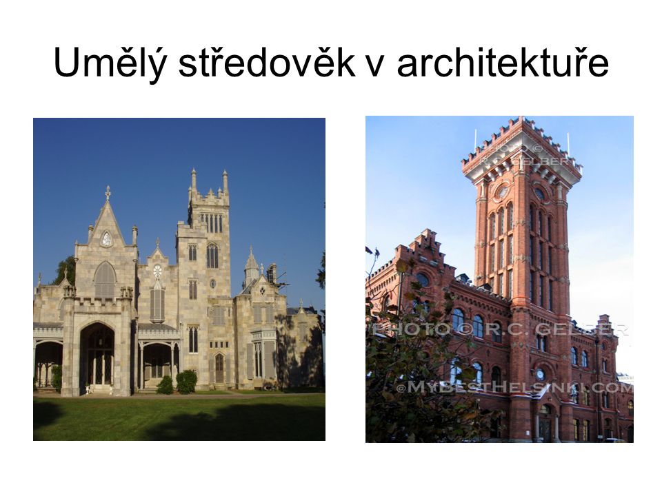 Umělý středověk v architektuře