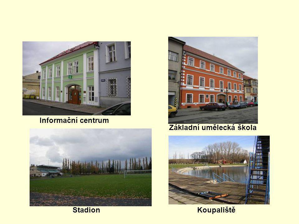 Informační centrum Základní umělecká škola Stadion Koupaliště