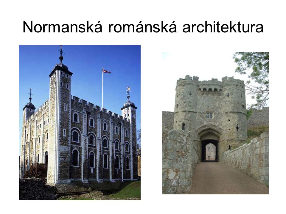 Normanská románská architektura