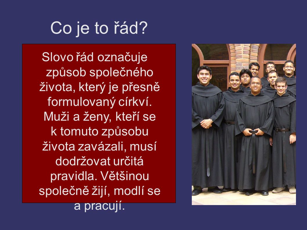 Co je to na Rád?