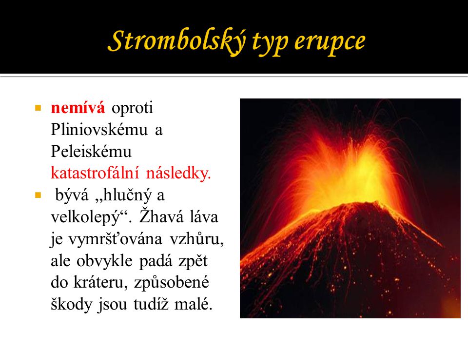 Strombolský typ erupce