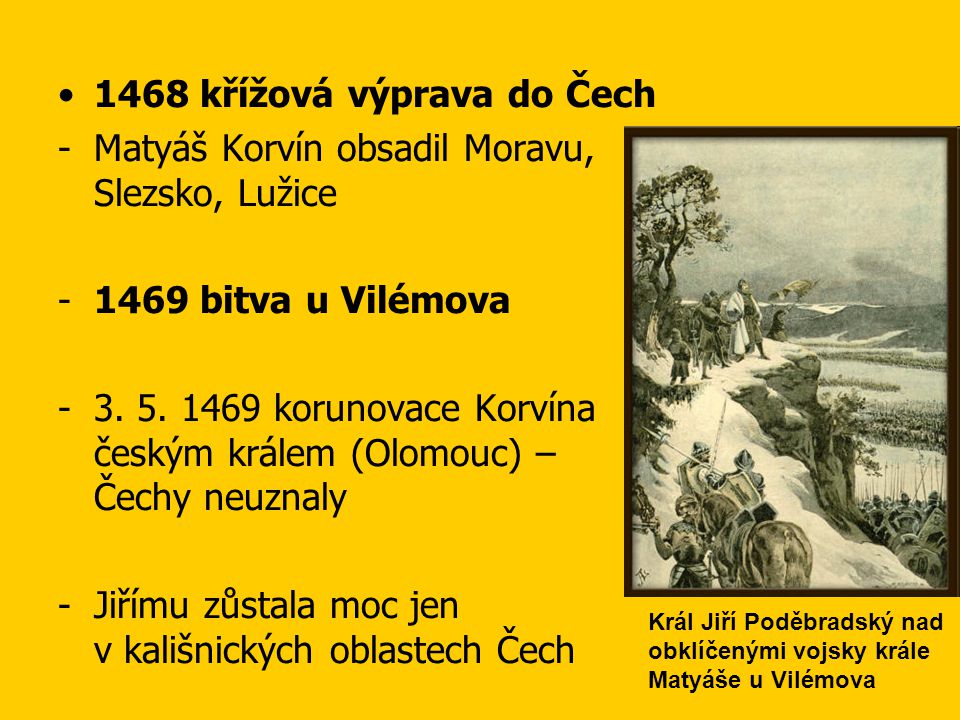 1468 křížová výprava do Čech