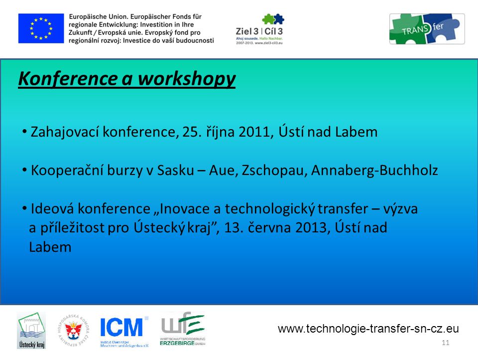 Konference a workshopy