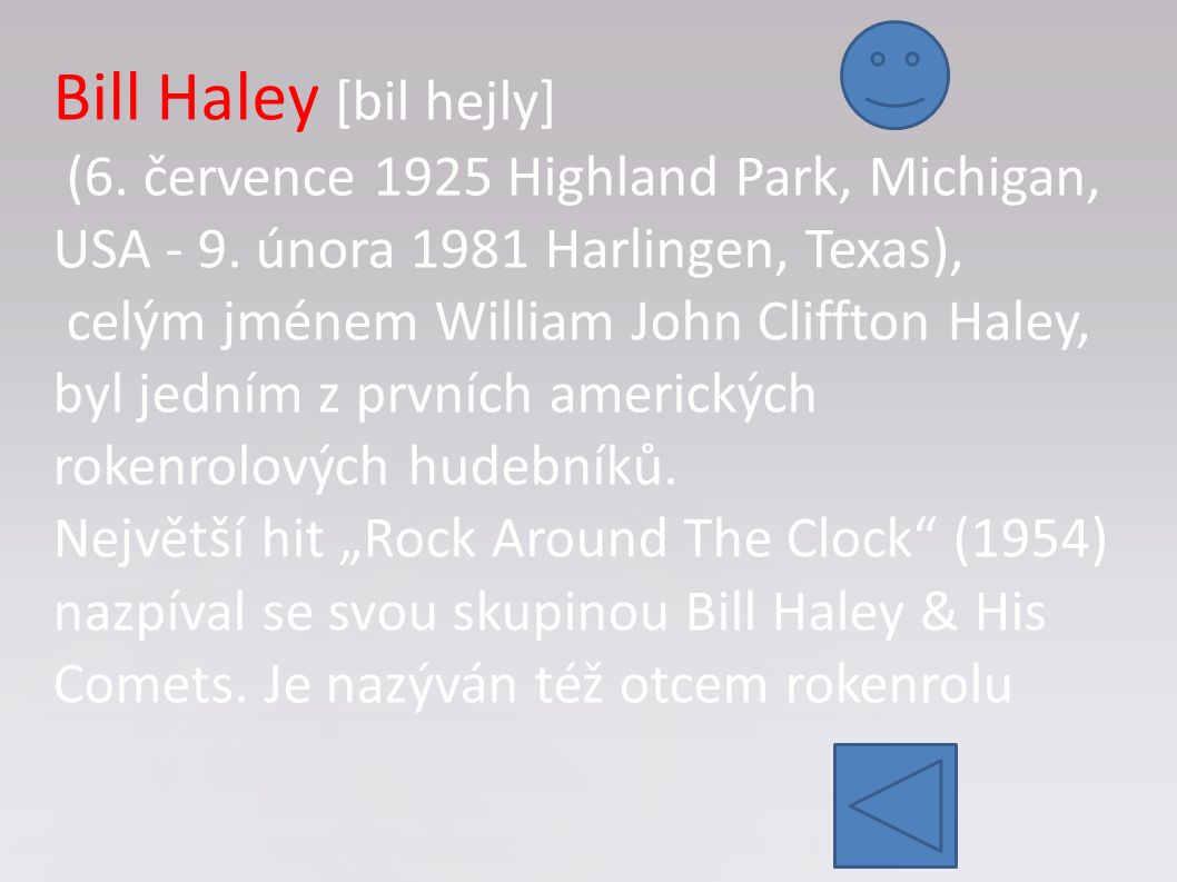 Bill Haley [bil hejly] (6