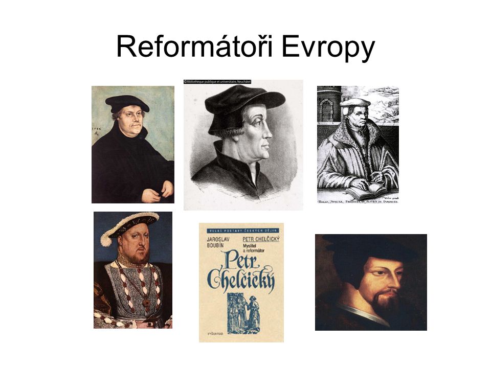 Reformátoři Evropy