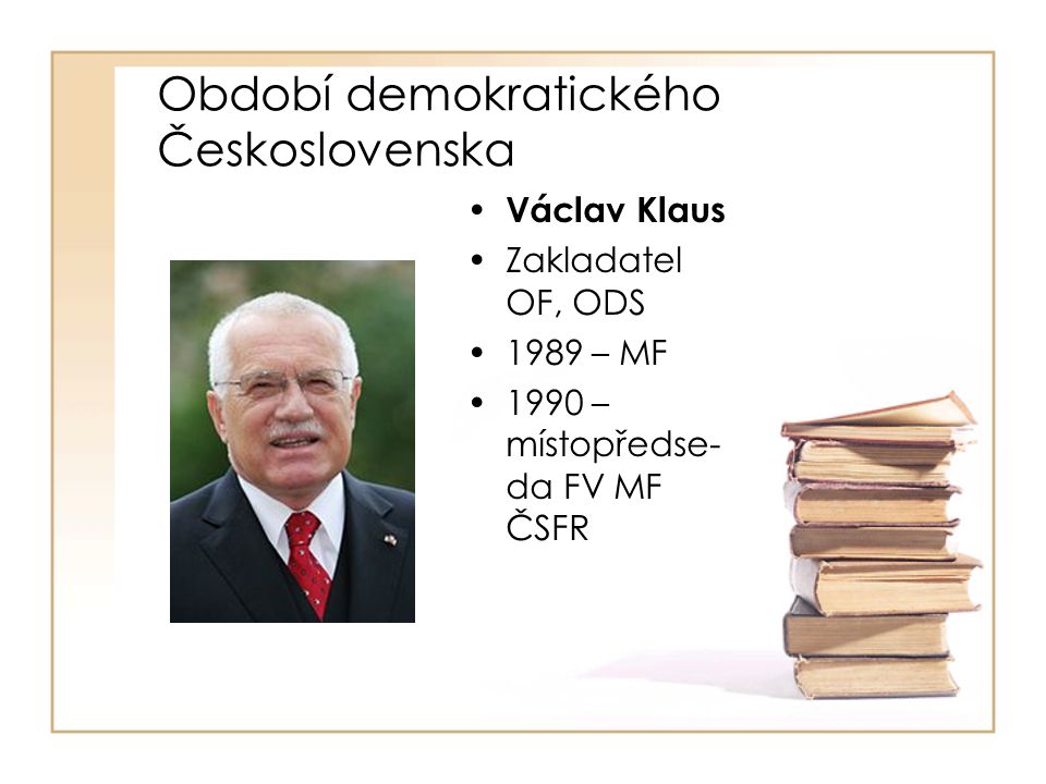 Období demokratického Československa