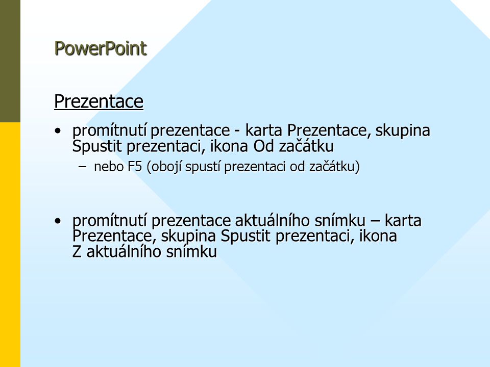 PowerPoint Prezentace