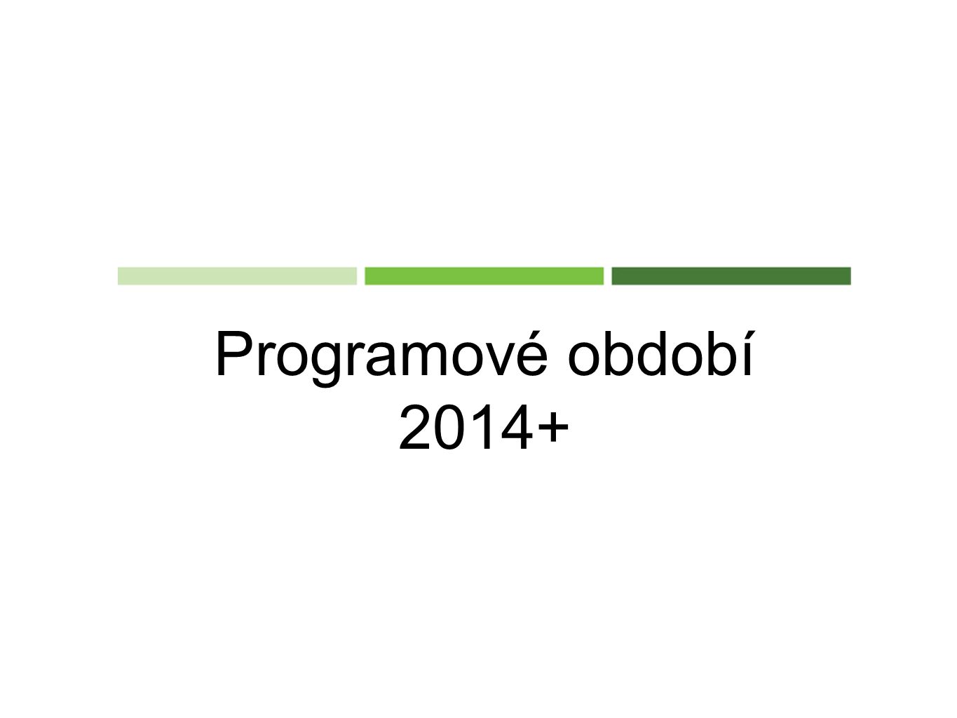 Programové období 2014+