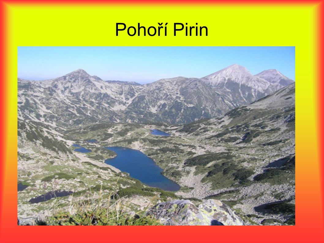 Pohoří Pirin