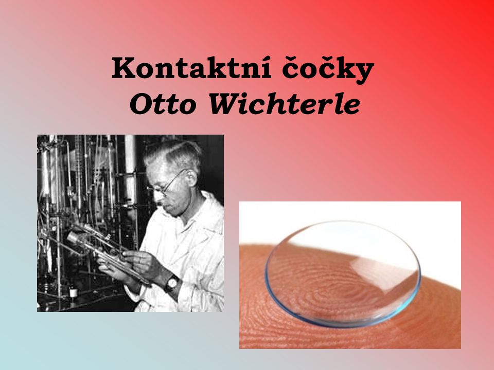 Kontaktní čočky Otto Wichterle