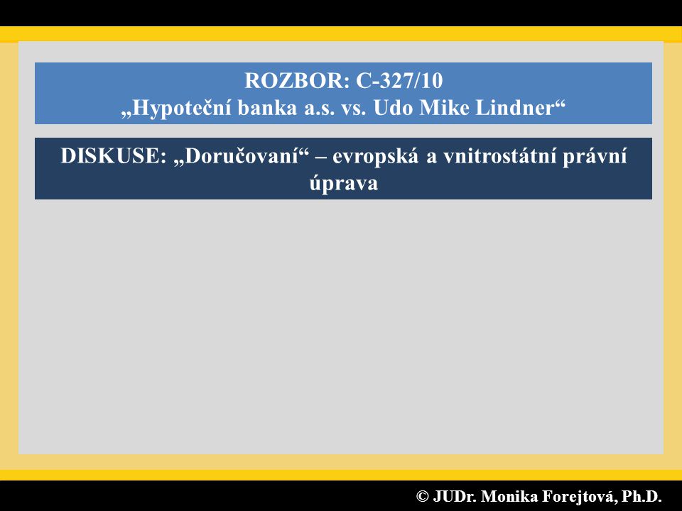 „Hypoteční banka a.s. vs. Udo Mike Lindner