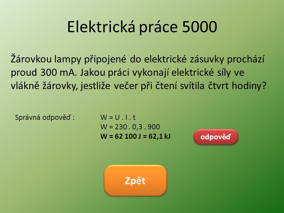 Elektrická práce 5000