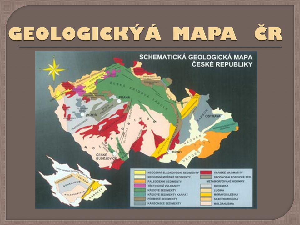 GEOLOGICKÝÁ MAPA ČR