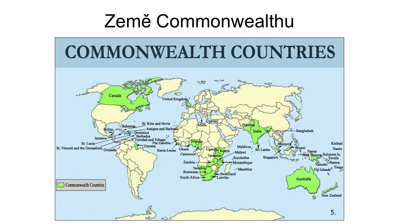 Země Commonwealthu 5.