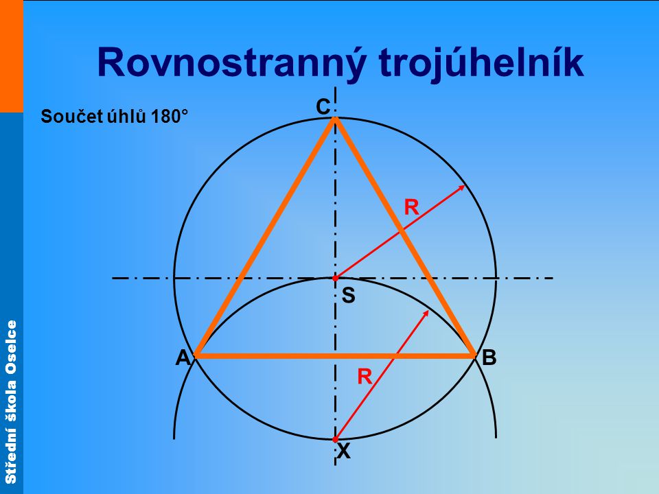 Rovnostranný trojúhelník