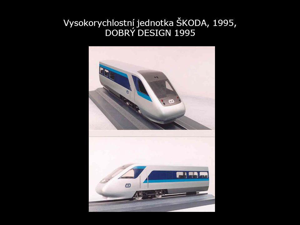 Vysokorychlostní jednotka ŠKODA, 1995, DOBRÝ DESIGN 1995