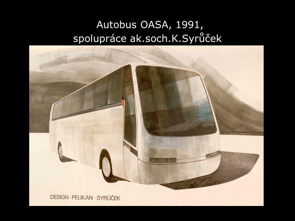 Autobus OASA, 1991, spolupráce ak.soch.K.Syrůček