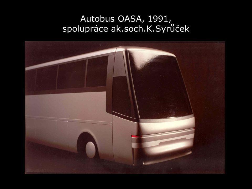 Autobus OASA, 1991, spolupráce ak.soch.K.Syrůček