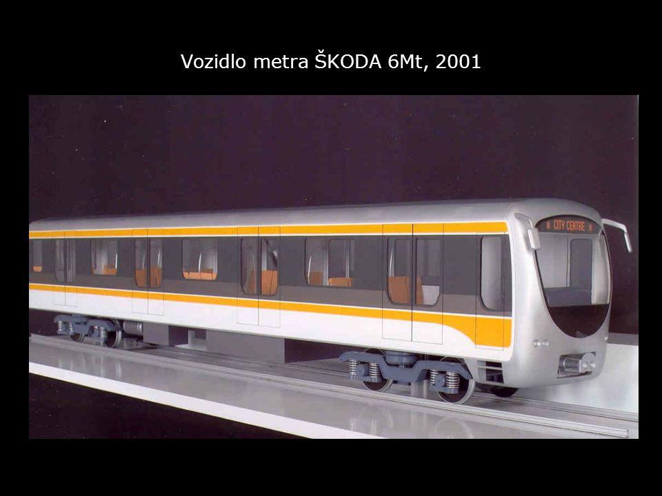 Vozidlo metra ŠKODA 6Mt, 2001