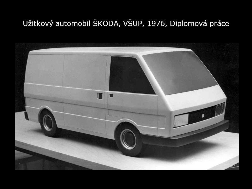Užitkový automobil ŠKODA, VŠUP, 1976, Diplomová práce