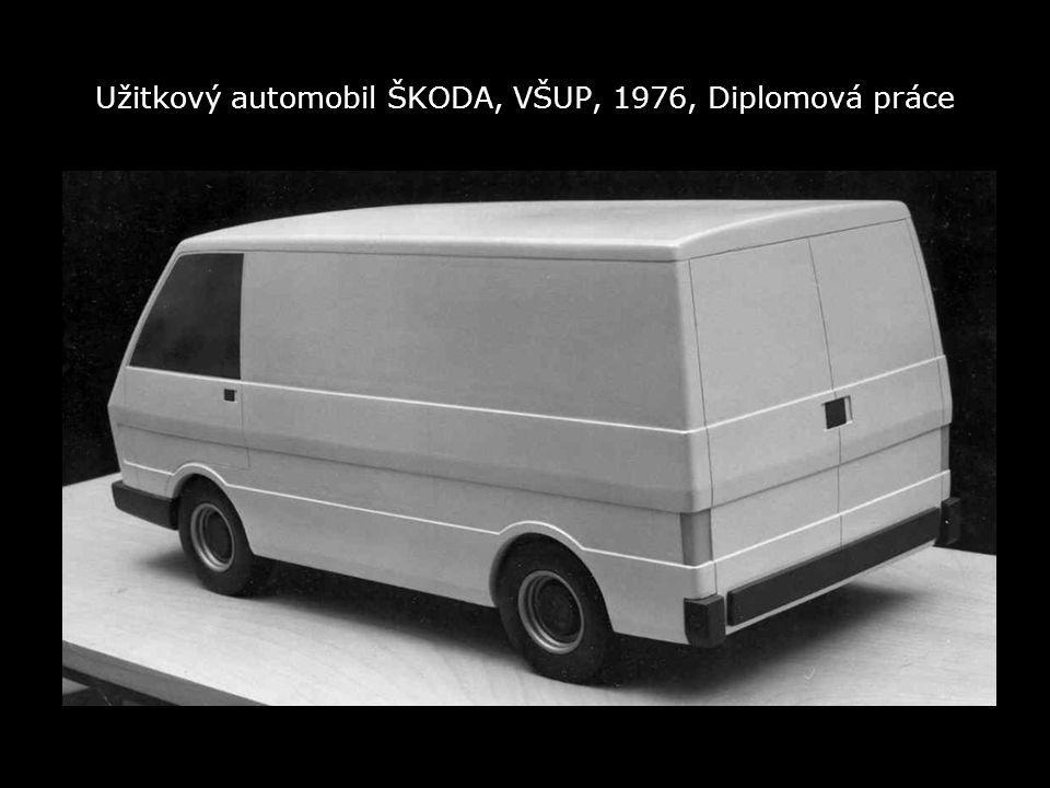 Užitkový automobil ŠKODA, VŠUP, 1976, Diplomová práce