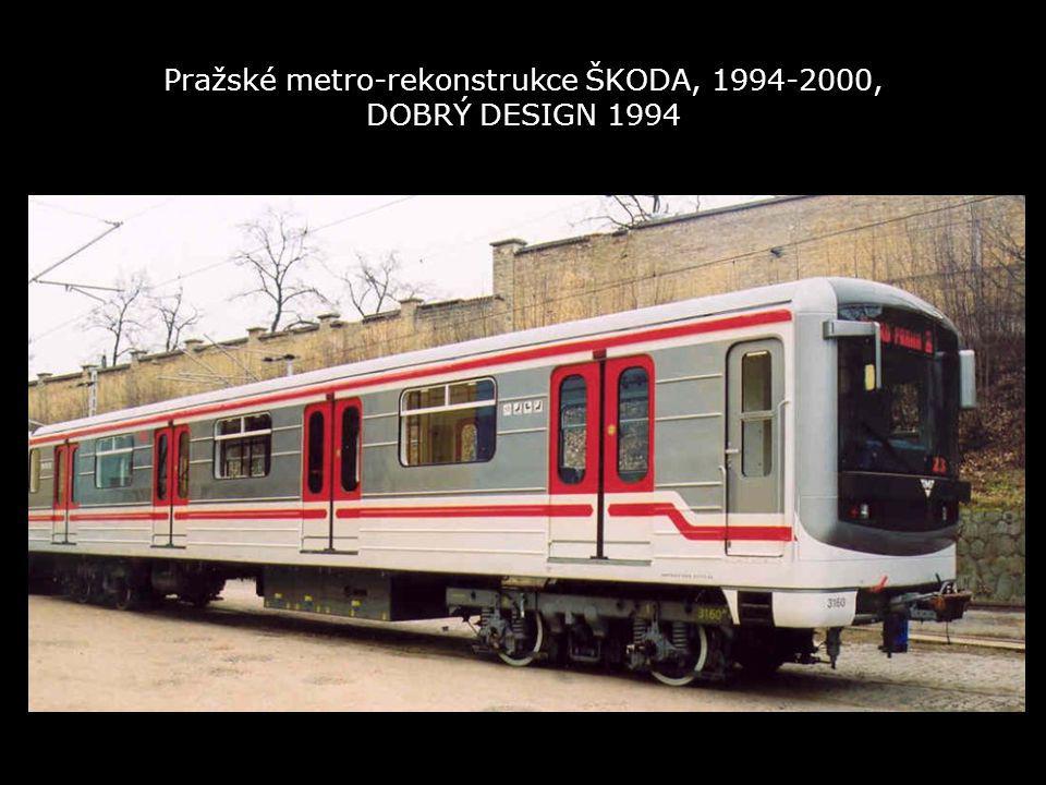 Pražské metro-rekonstrukce ŠKODA, , DOBRÝ DESIGN 1994