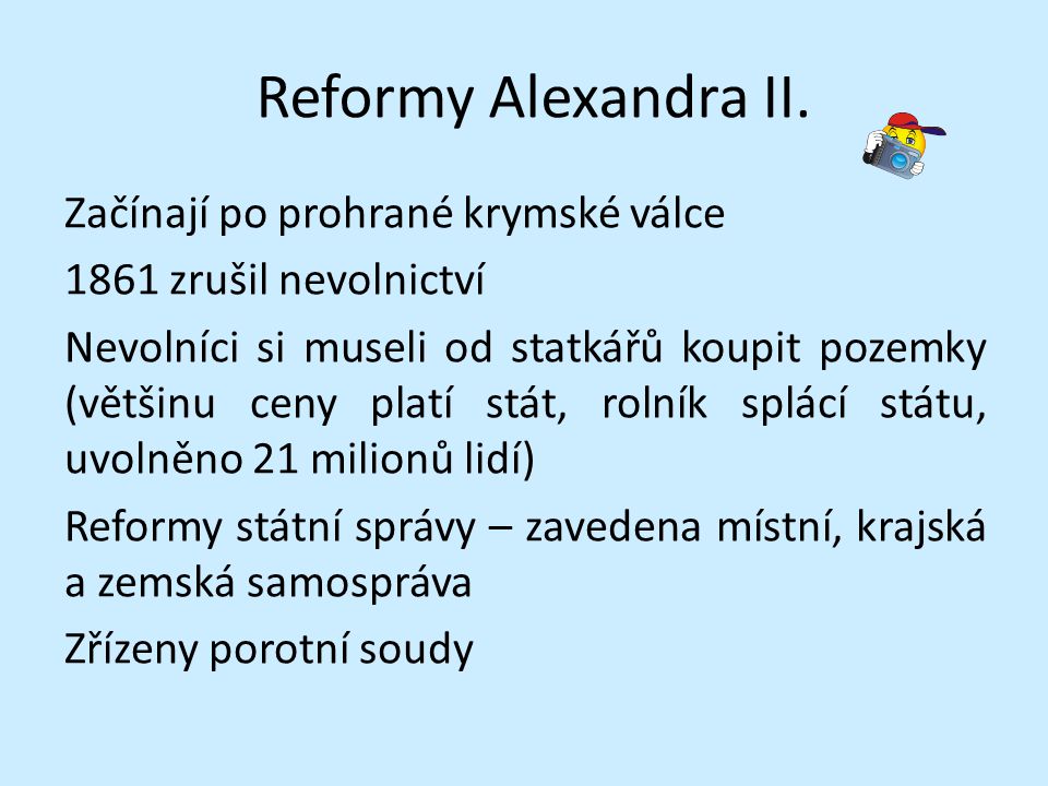 Reformy Alexandra II.