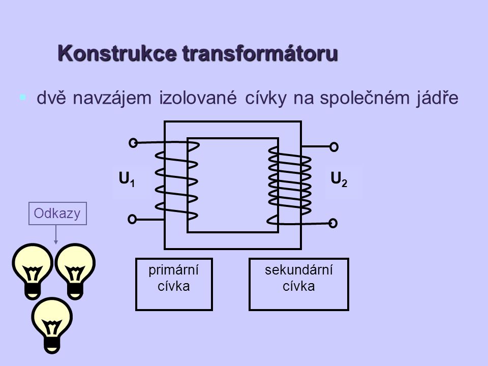 Konstrukce transformátoru