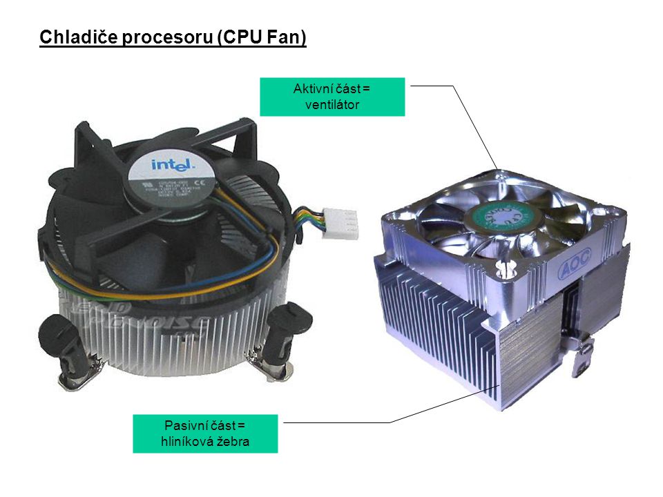 Chladiče procesoru (CPU Fan)