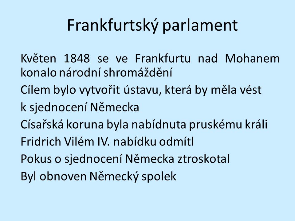 Frankfurtský parlament