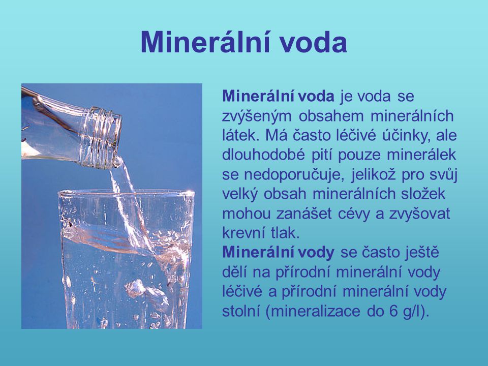 Minerální voda