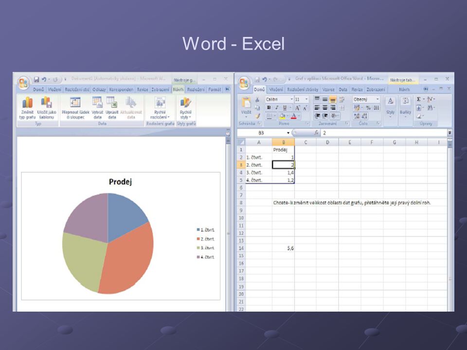 Word - Excel