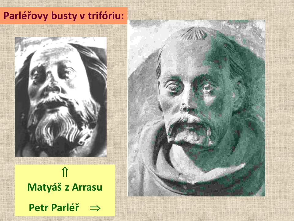 Parléřovy busty v trifóriu: