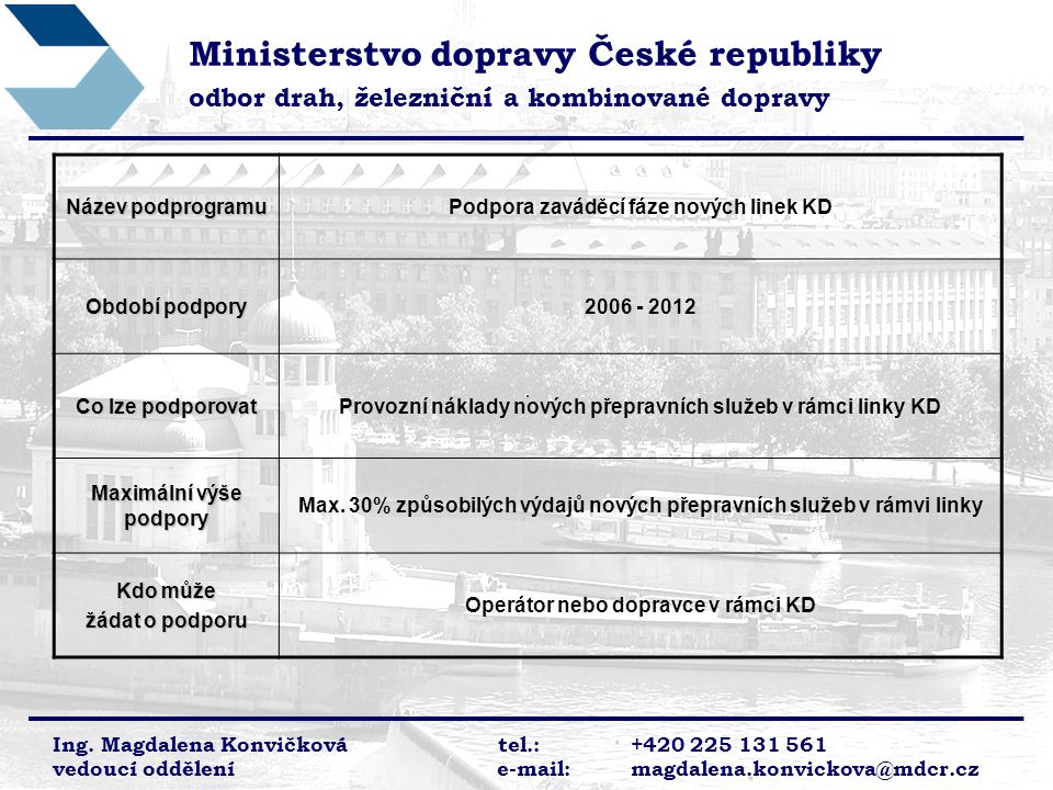 Ministerstvo dopravy České republiky