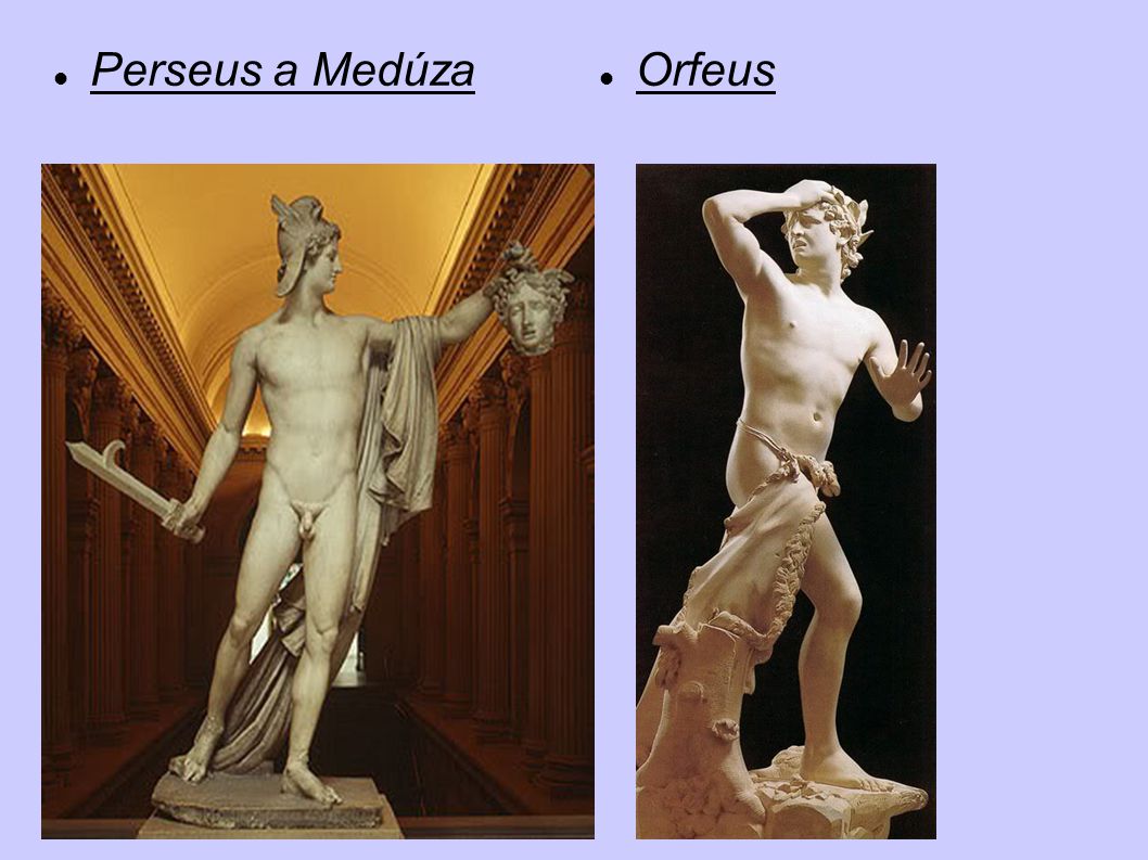 Perseus a Medúza Orfeus