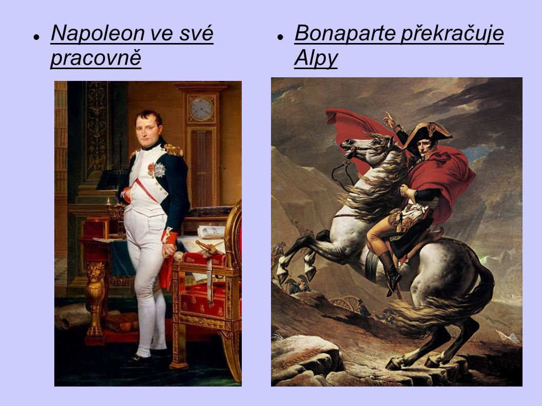 Napoleon ve své pracovně