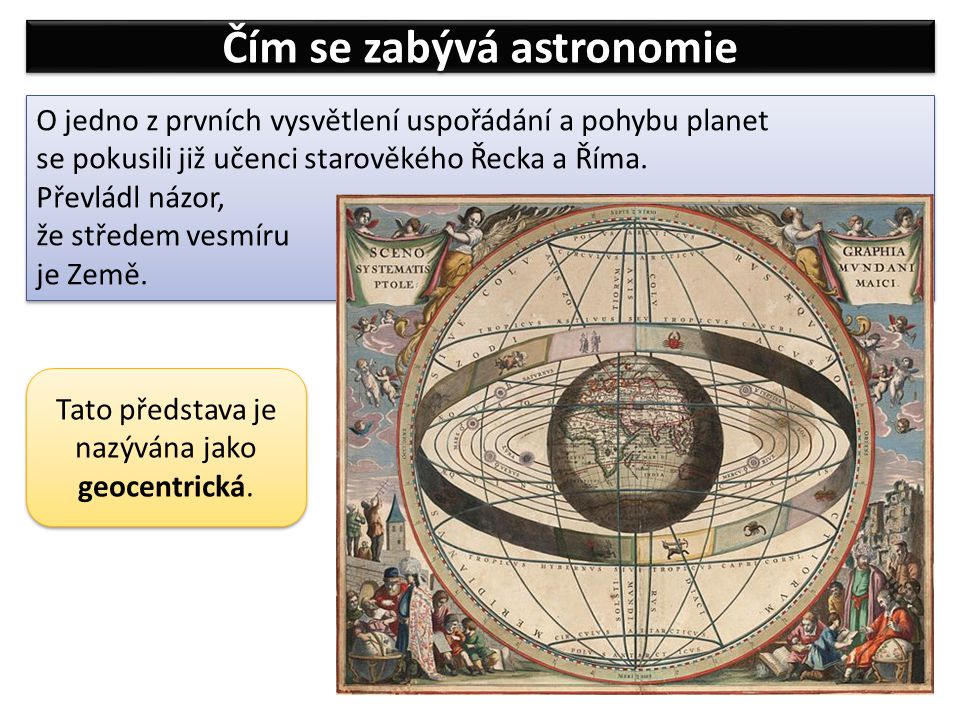 Čím se zabývá astronomie