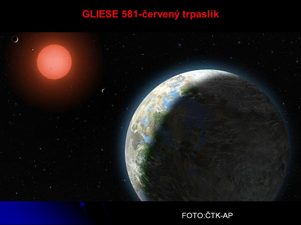GLIESE 581-červený trpaslík