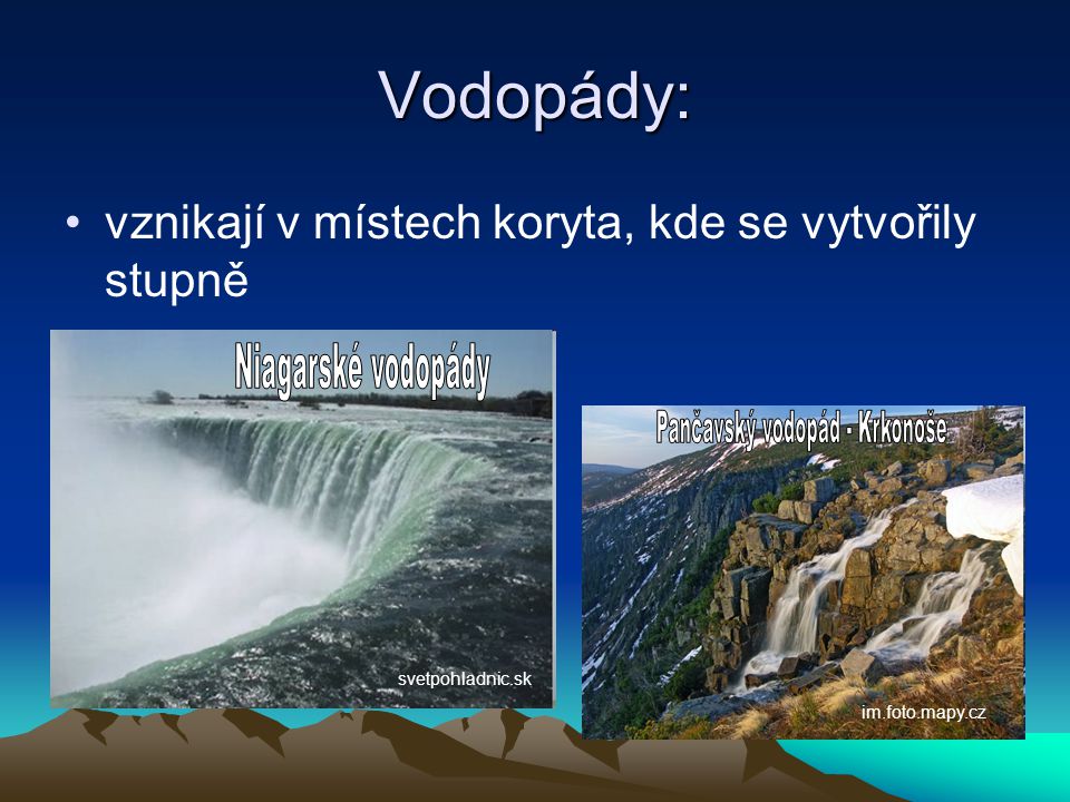 Pančavský vodopád - Krkonoše