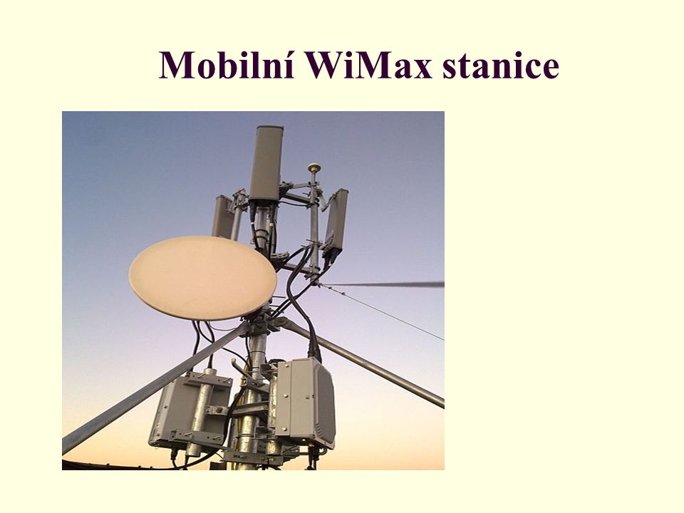 Mobilní WiMax stanice